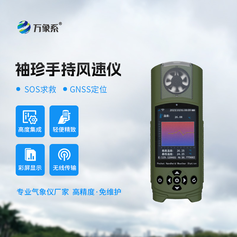 掌握天氣脈搏，時(shí)尚與科技同行：可穿戴手持氣象儀