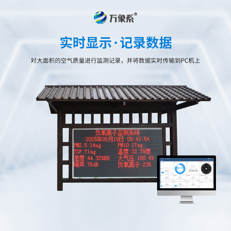 景區(qū)負氧離子監(jiān)測站如何測量大自然的生命力？